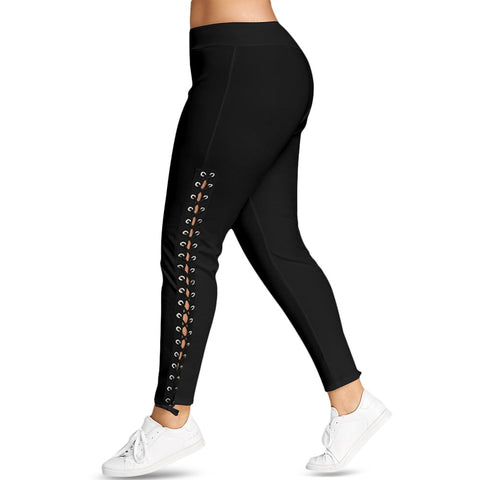 Wipalo Women Pencil Pants Black White Leggings
